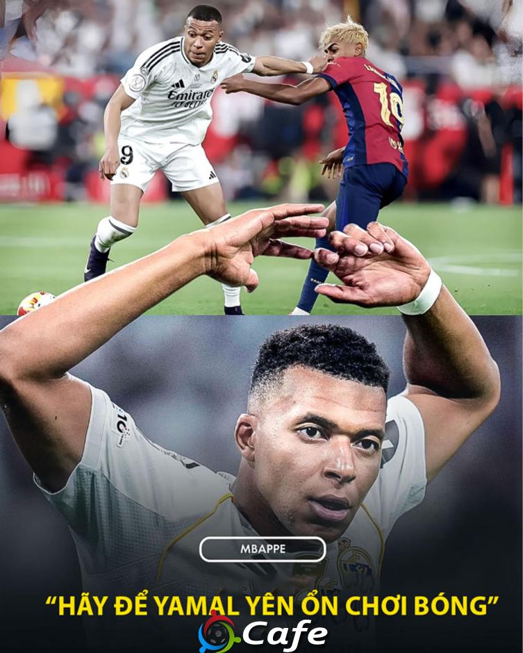 Kylian Mbappe bất ngờ bảo vệ Yamal, tiết lộ sự thật về mối quan hệ với Vinicius Kylian Mbappe bất ngờ bảo vệ Yamal, tiết lộ sự thật về mối quan hệ với Vinicius