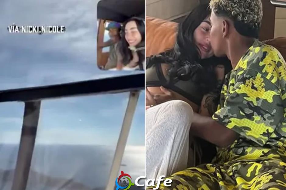 Lamine Yamal hôn đắm đuối bạn gái trên trực thăng, giận dỗi đòi rời Barca sang PSG