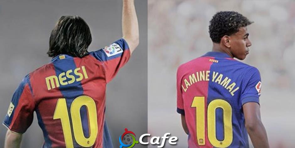 Lamine Yamal khoác áo số 10 của Barca từ mùa 2025/26