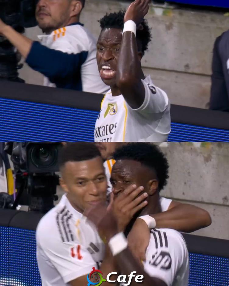 Lý do Kylian Mbappe bịt mồm Vinicius