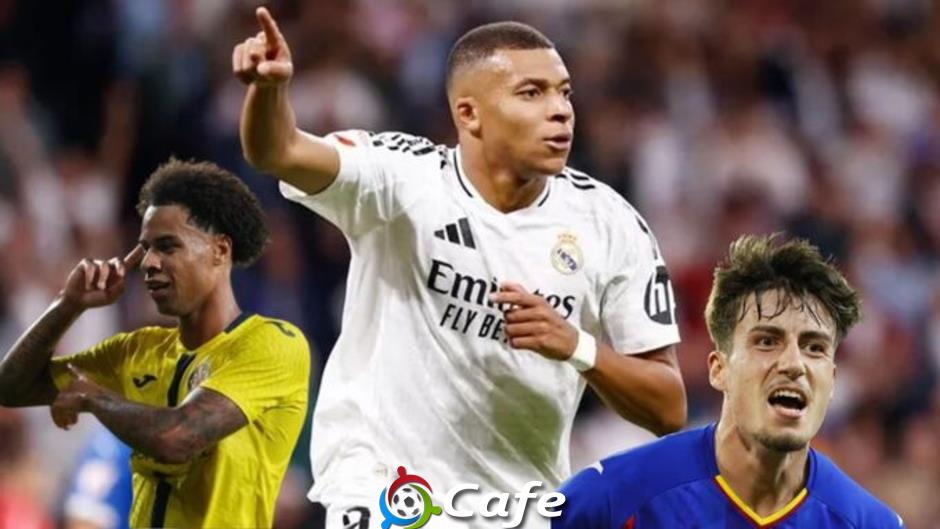 Mbappe đua Pichichi với hai tân binh