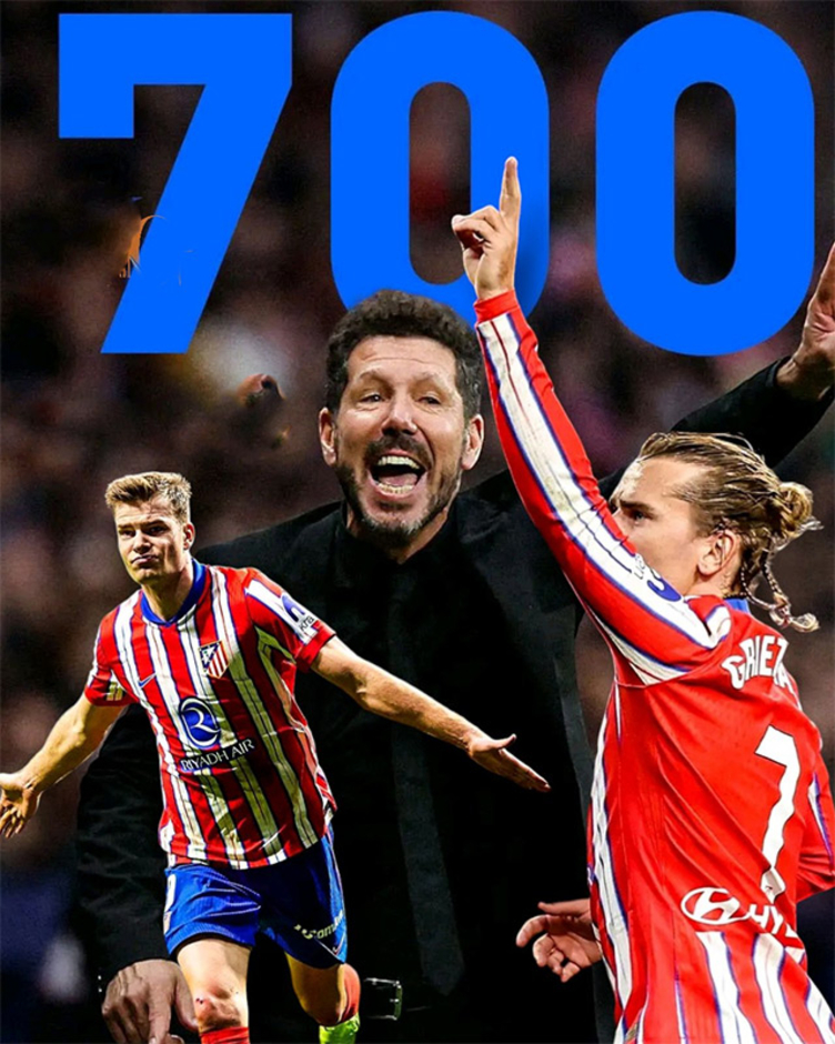 Những cái nhất của HLV Simeone ở Atletico