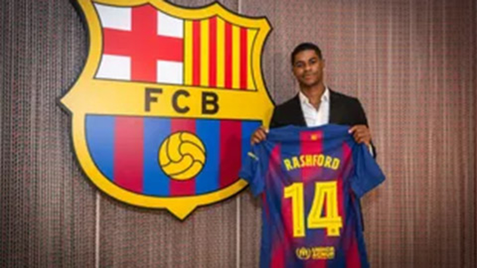 Rashford gia nhập Barca: 