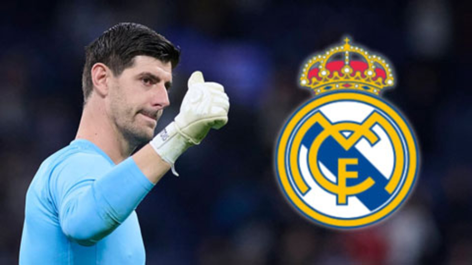 Real Madrid phá luật để gia hạn với Thibaut Courtois
