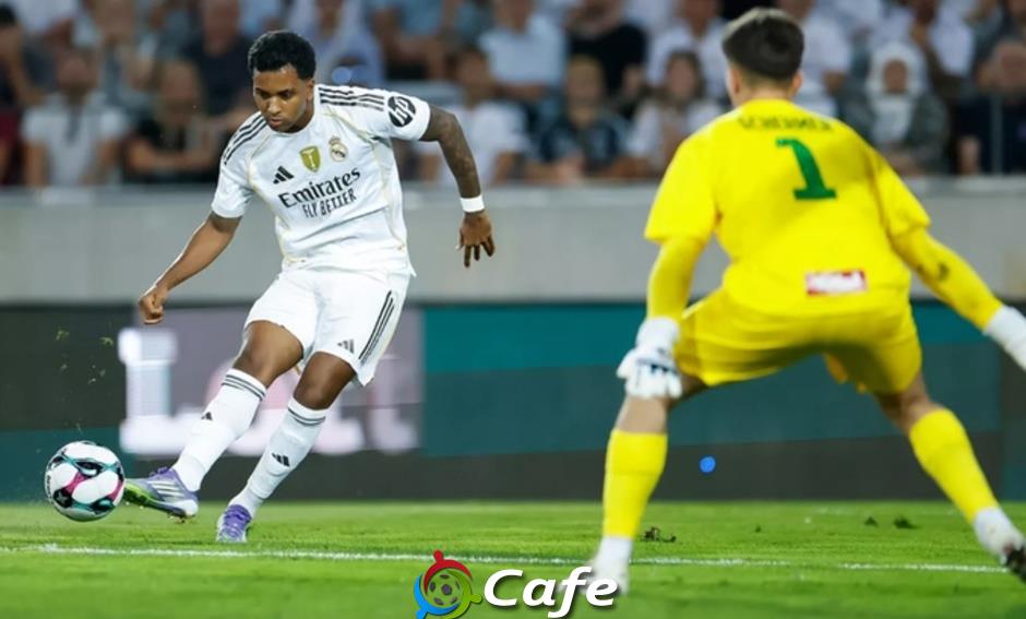 Rodrygo ghi bàn đáp trả tin đồn rời Real Madrid