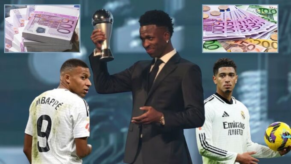 Vinicius là 'The Best' trong bảng lương Real Madrid