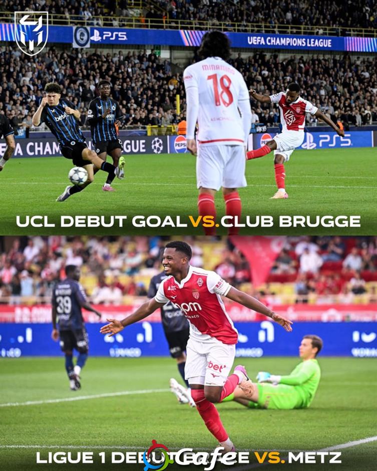 Ansu Fati tạo kỷ lục với bàn thắng sau 37 giây, giúp Monaco vùi dập Metz