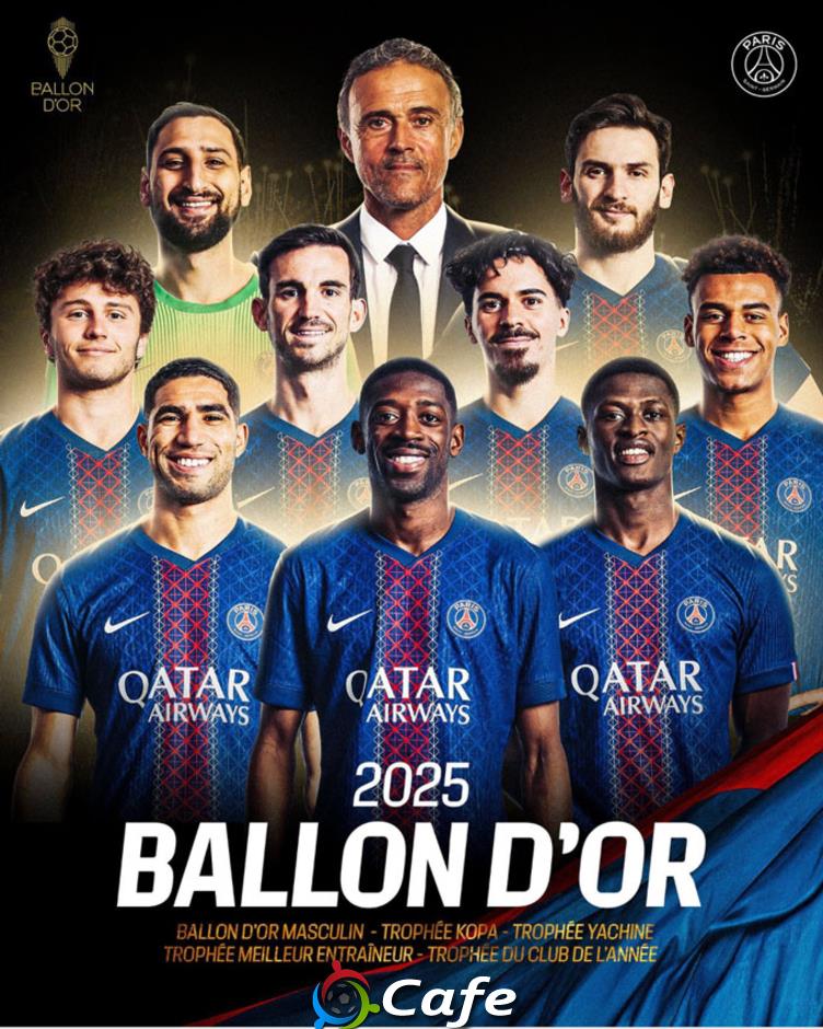 Dàn sao PSG lỡ hẹn Gala Quả Bóng Vàng