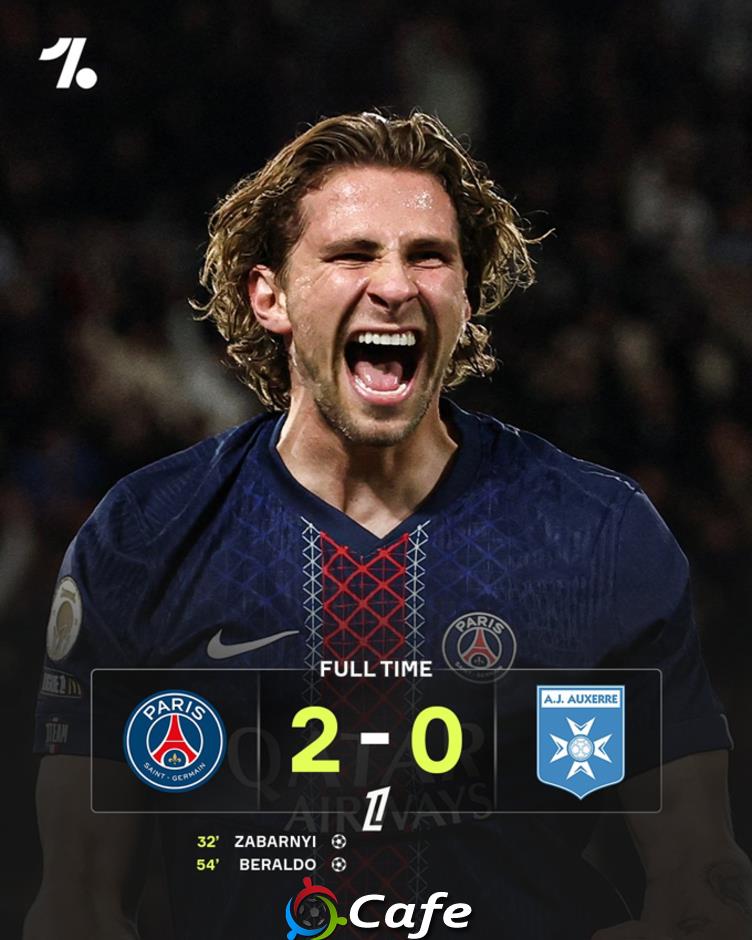 Kết quả PSG 2-0 Auxerre: Chiến thắng nhẹ nhàng