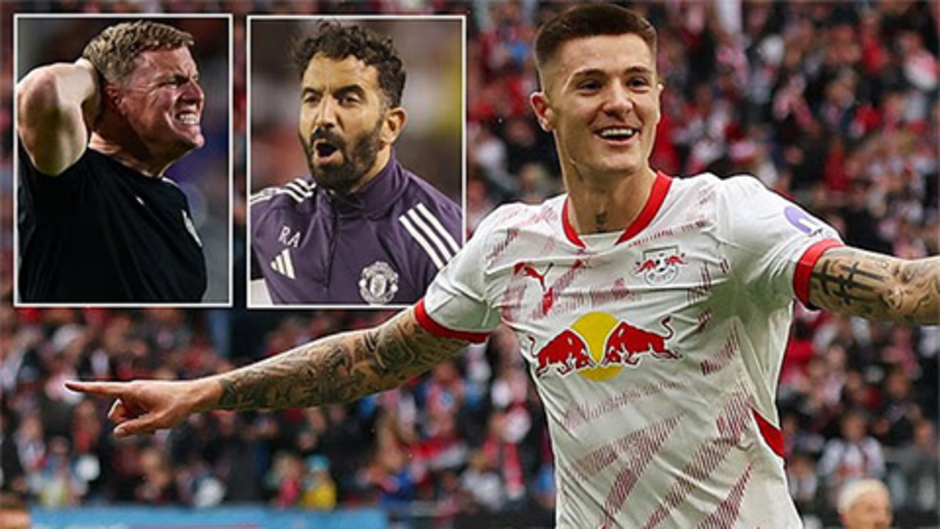 Benjamin Sesko nên chọn MU hay Newcastle?