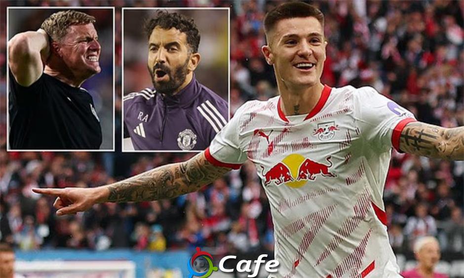 Benjamin Sesko nên chọn MU hay Newcastle?