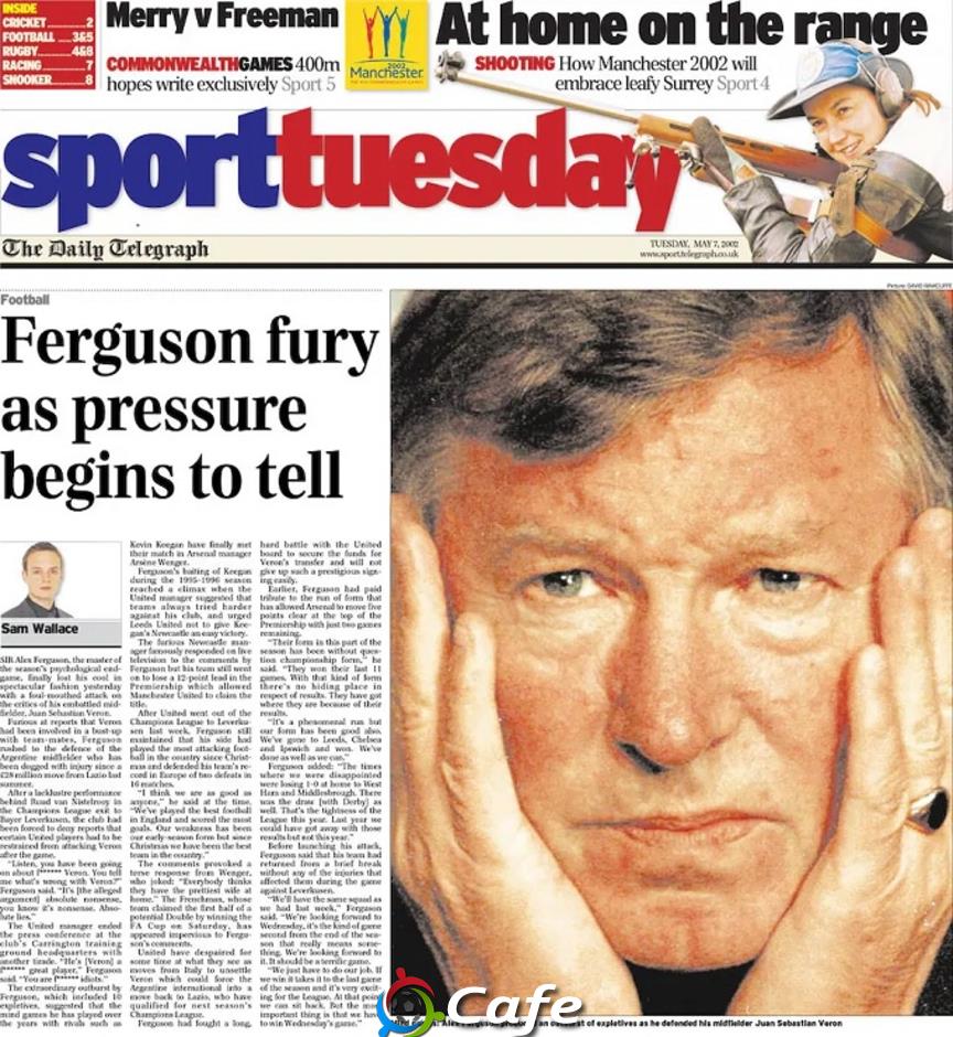 Bí ẩn đằng sau lần duy nhất Sir Alex Ferguson chửi phóng viên