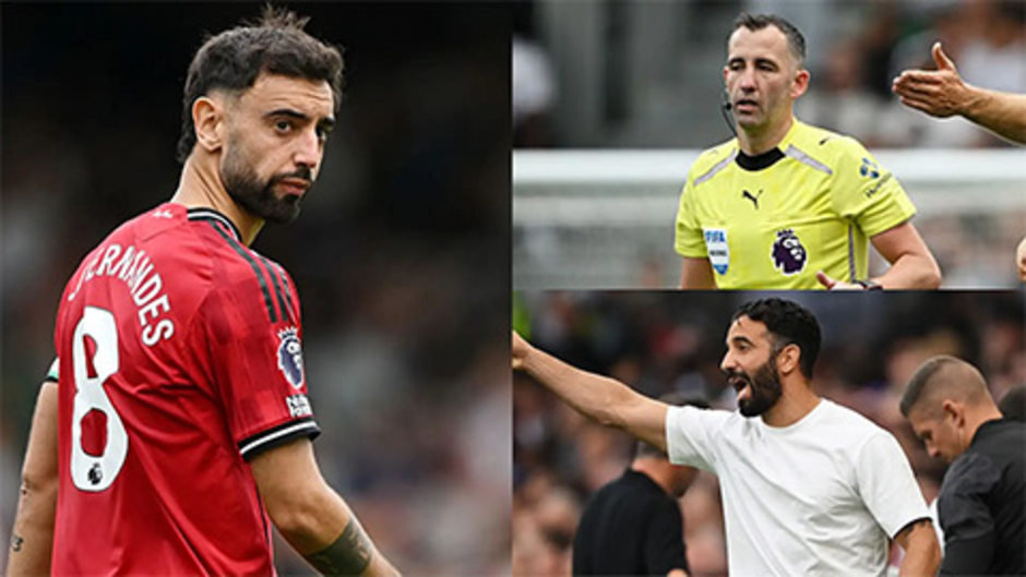 Bruno Fernandes chỉ trích trọng tài sau pha đá hỏng quả 11m