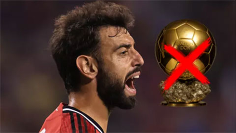 Bruno Fernandes phản ứng thế nào khi không được đề cử Quả bóng vàng 2025?