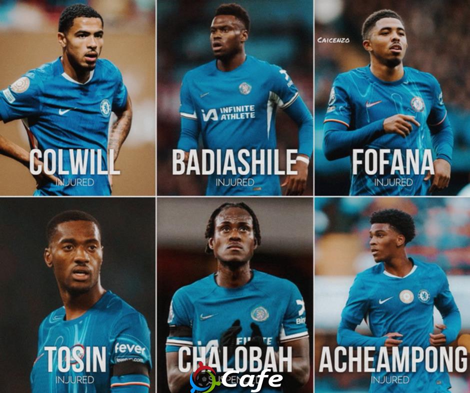 Chelsea chỉ còn đúng 2 trung vệ lành lặn