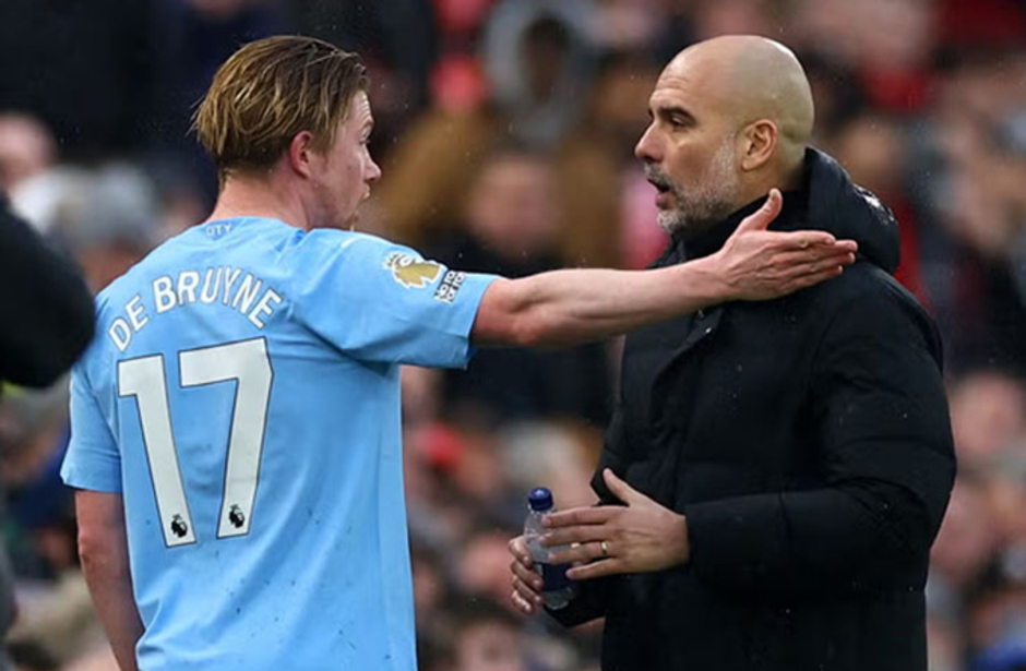 De Bruyne giờ 'không thành vấn đề' với Guardiola