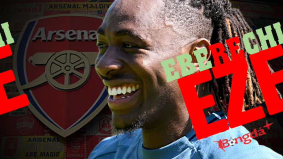 Eberechi Eze và vòng tròn ly kỳ để trở lại Arsenal