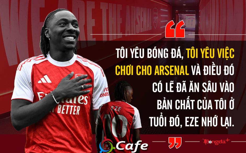 Eberechi Eze và vòng tròn ly kỳ để trở lại Arsenal Eberechi Eze và vòng tròn ly kỳ để trở lại Arsenal