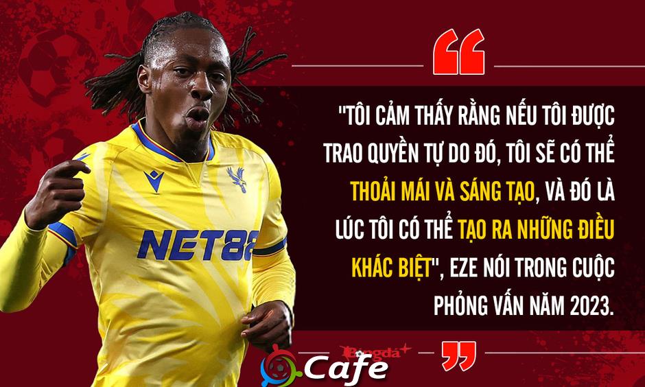 Eberechi Eze và vòng tròn ly kỳ để trở lại Arsenal Eberechi Eze và vòng tròn ly kỳ để trở lại Arsenal