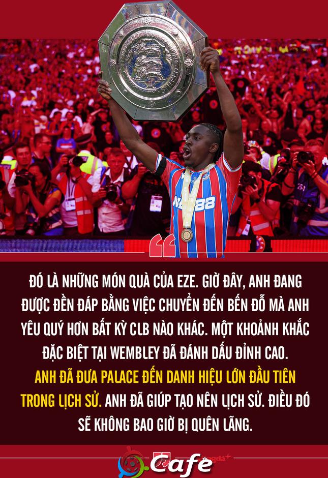 Eberechi Eze và vòng tròn ly kỳ để trở lại Arsenal Eberechi Eze và vòng tròn ly kỳ để trở lại Arsenal