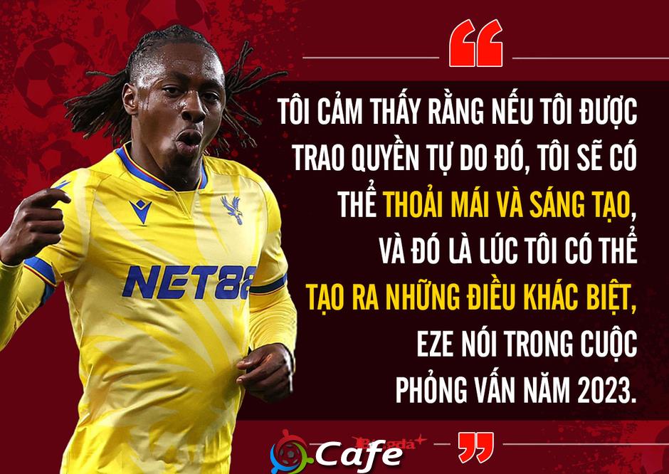 Eberechi Eze và vòng tròn ly kỳ để trở lại Arsenal Eberechi Eze và vòng tròn ly kỳ để trở lại Arsenal