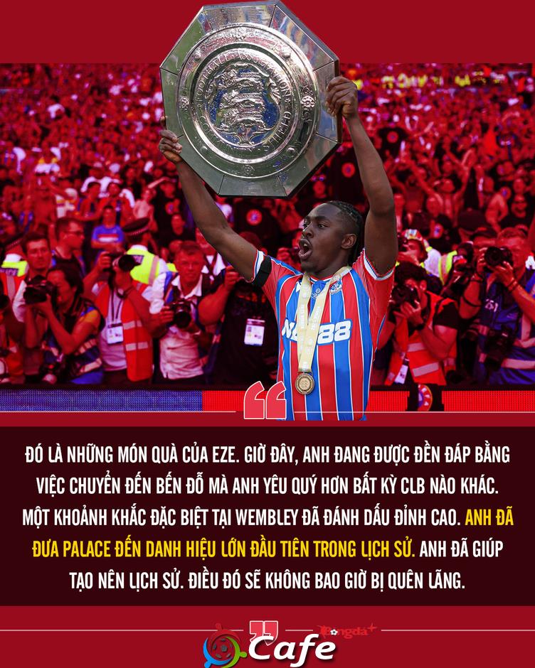 Eberechi Eze và vòng tròn ly kỳ để trở lại Arsenal Eberechi Eze và vòng tròn ly kỳ để trở lại Arsenal