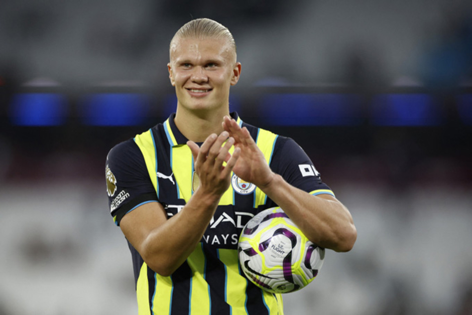 Erling Haaland xuất sắc nhất Premier League tháng 8