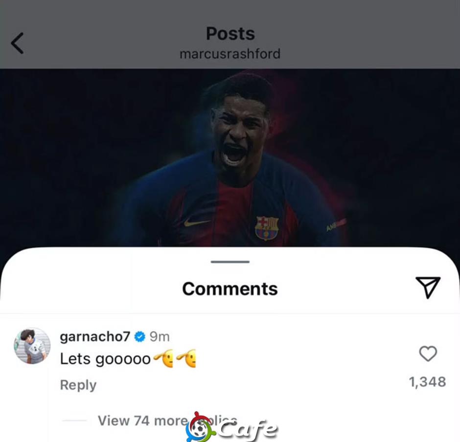 Garnacho phản ứng đầy ẩn ý sau khi Rashford gia nhập Barca khiến fan MU phẫn nộ