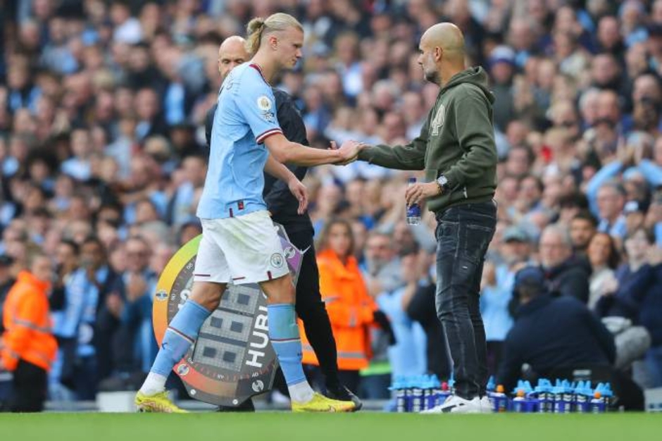 Guardiola chấp nhận 'rủi ro' để bảo vệ Haaland