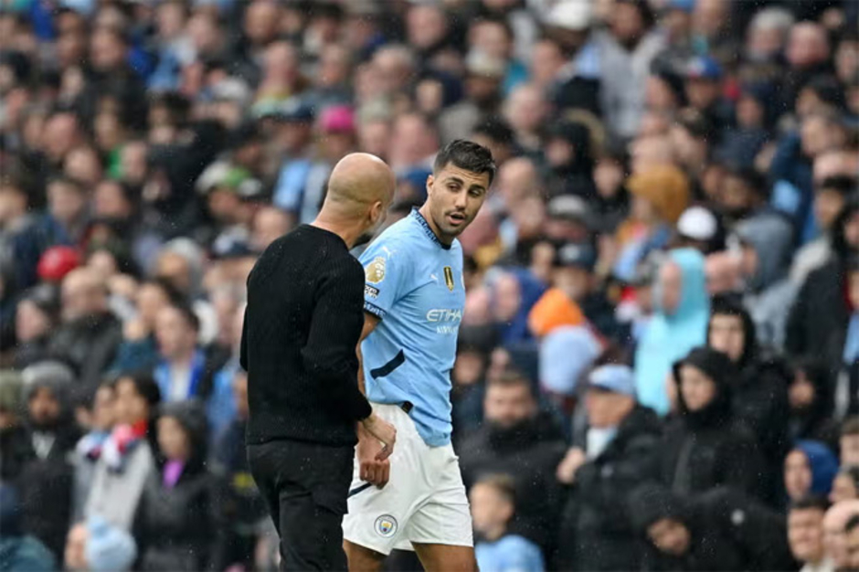 Guardiola vẫn chưa biết Rodri nghỉ thi đấu bao lâu