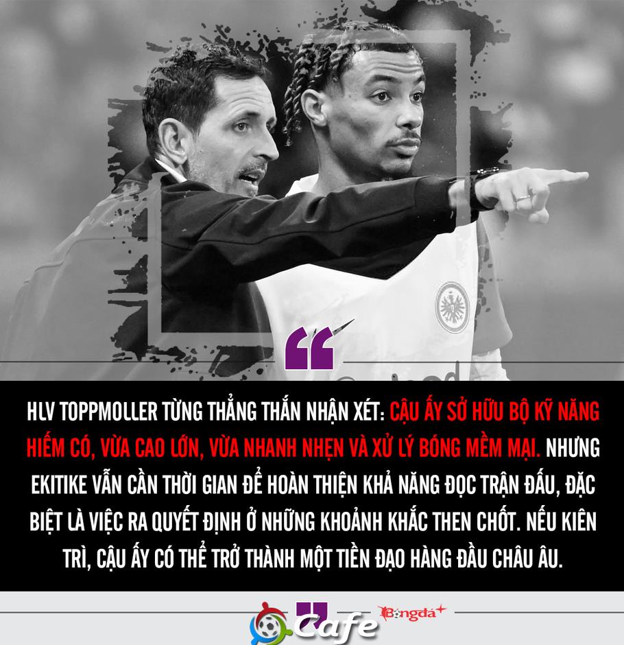 Hugo Ekitike: Từ đứa trẻ núp sau lưng Messi thành chủ công của Liverpool