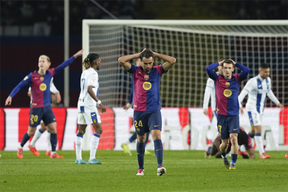 Kết quả Barca 0-1 Leganes: Địa chấn tại Catalunya