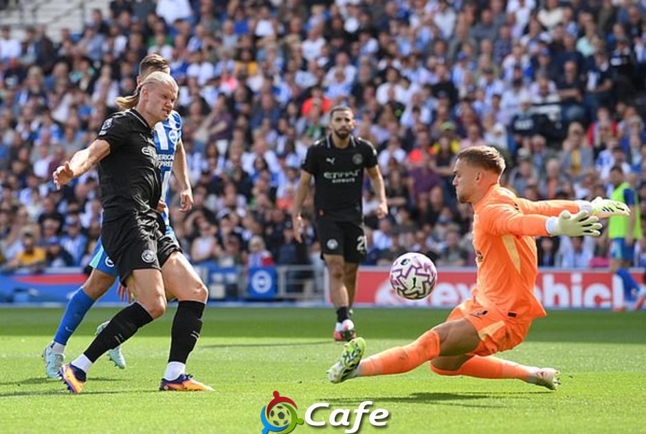Kết quả Brighton 2-1 Man City: Man xanh lại thua