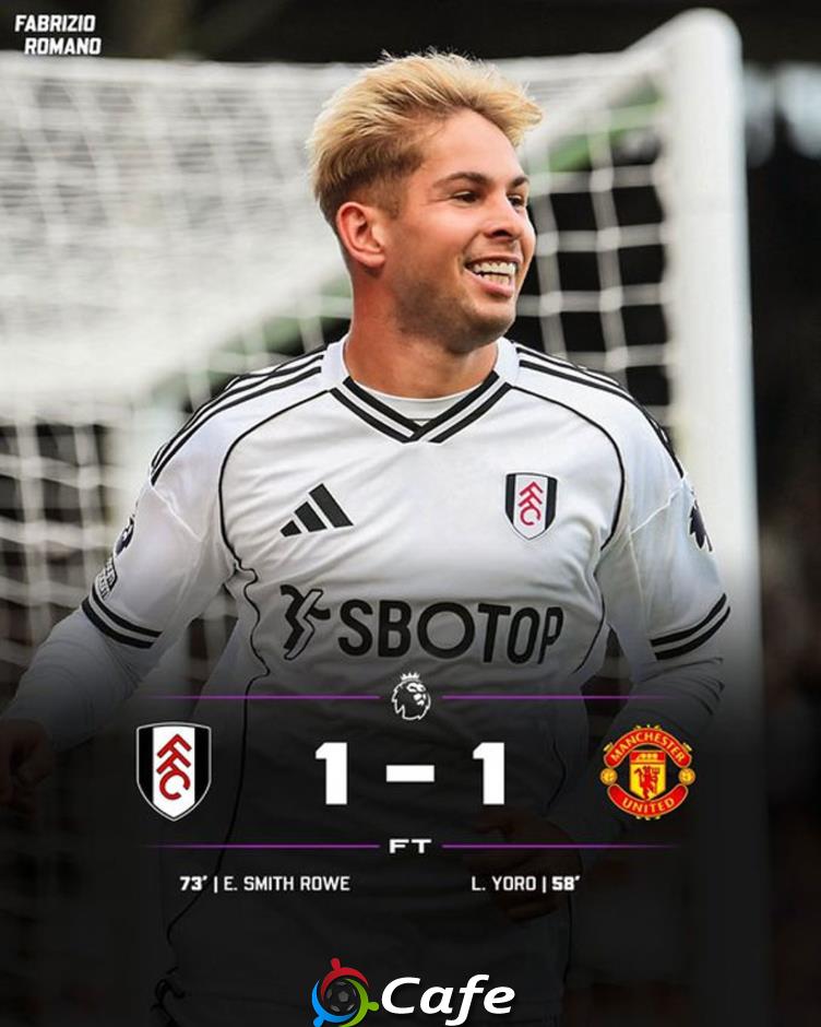 Kết quả Fulham 1-1 MU: Quỷ đỏ hụt bước vì Bruno Fernandes