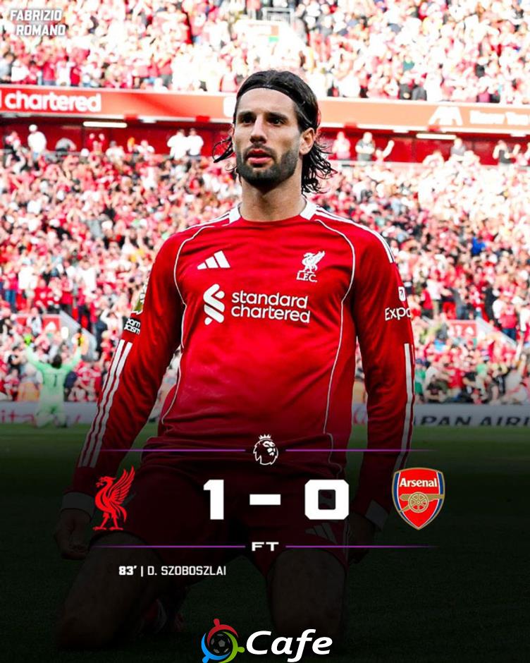 Kết quả Liverpool 1-0 Arsenal: Pháo thủ đứt mạch thắng, The Reds vững ngôi đầu