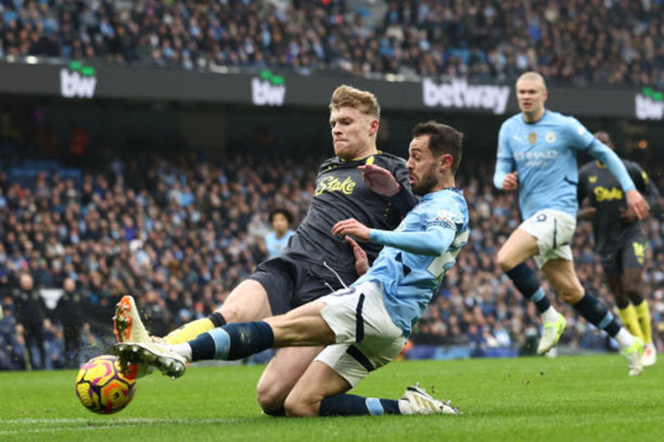 Kết quả Man City 1-1 Everton: Haaland khiến Man xanh lại hụt bước