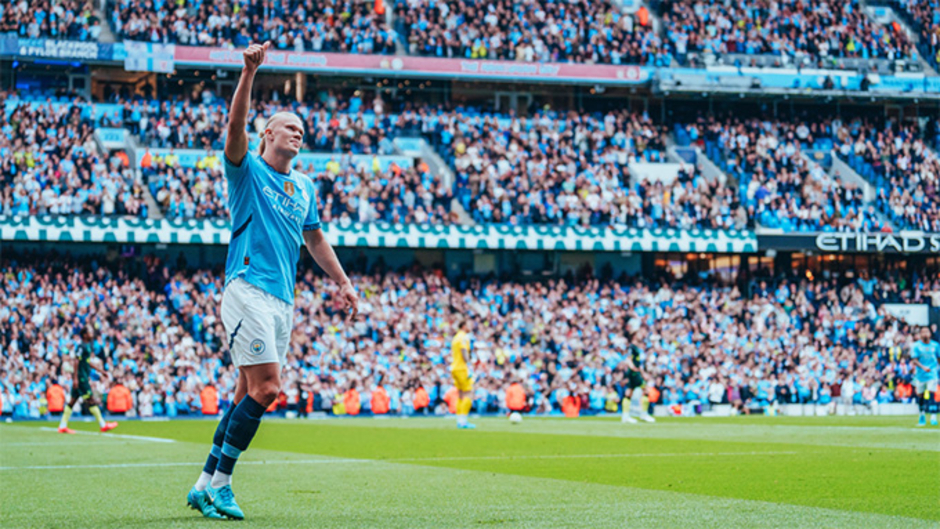 Kết quả Man City 2-1 Brentford: Người hùng Haaland