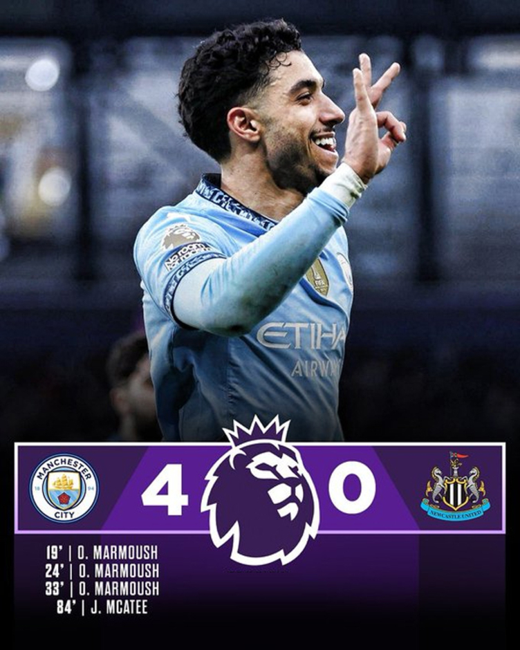 Kết quả Man City 4-0 Newcastle: Đại thắng chờ tái đấu Real