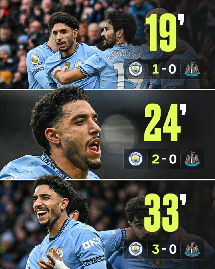 Kết quả Man City 4-0 Newcastle: Đại thắng chờ tái đấu Real