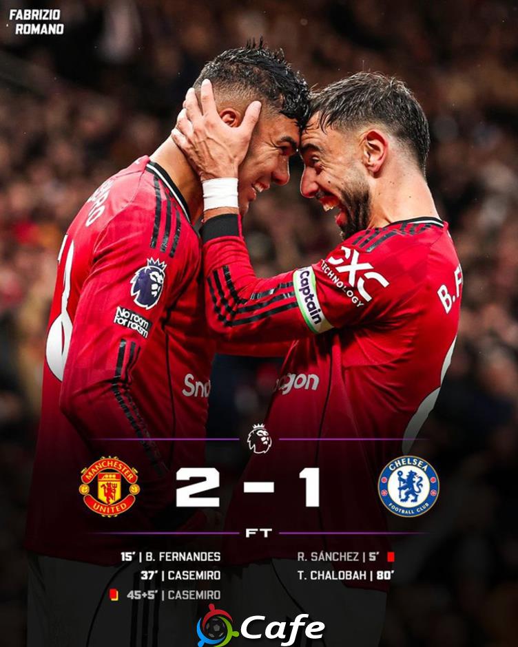 Kết quả MU 2-1 Chelsea: Quỷ đỏ lại thắng nhọc