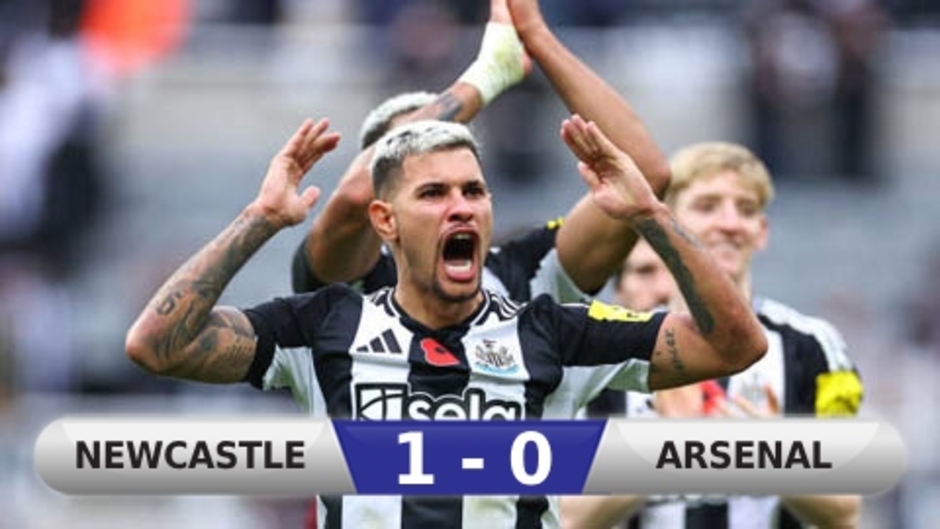 Kết quả Newcastle 1-0 Arsenal: Isak giúp 