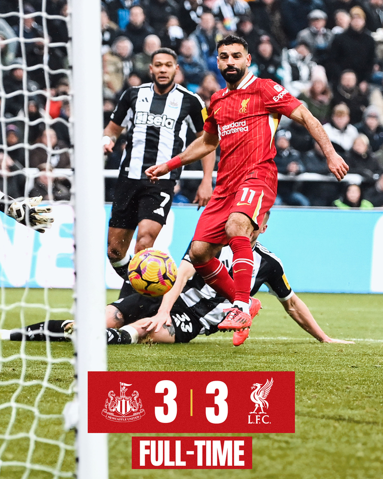 Kết quả Newcastle 3-3 Liverpool: Sai lầm của Kelleher