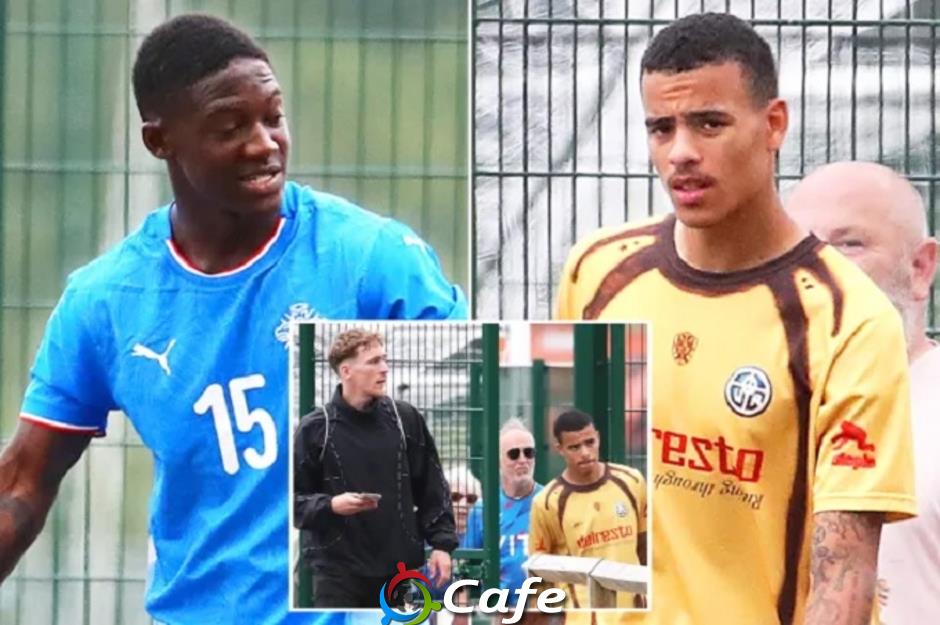 Mason Greenwood hội ngộ 2 cầu thủ MU ở Manchester