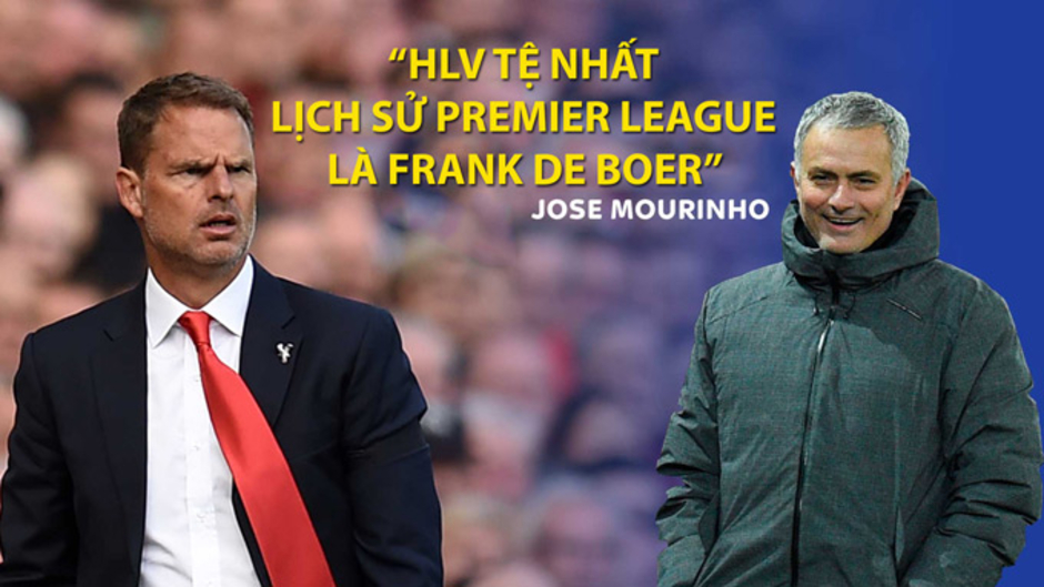 Mourinho nêu tên HLV tệ nhất mọi thời đại của Premier League