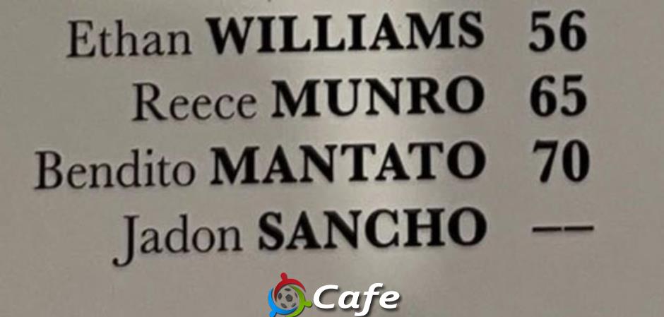 MU dằn mặt Jadon Sancho trước trận mở màn gặp Arsenal