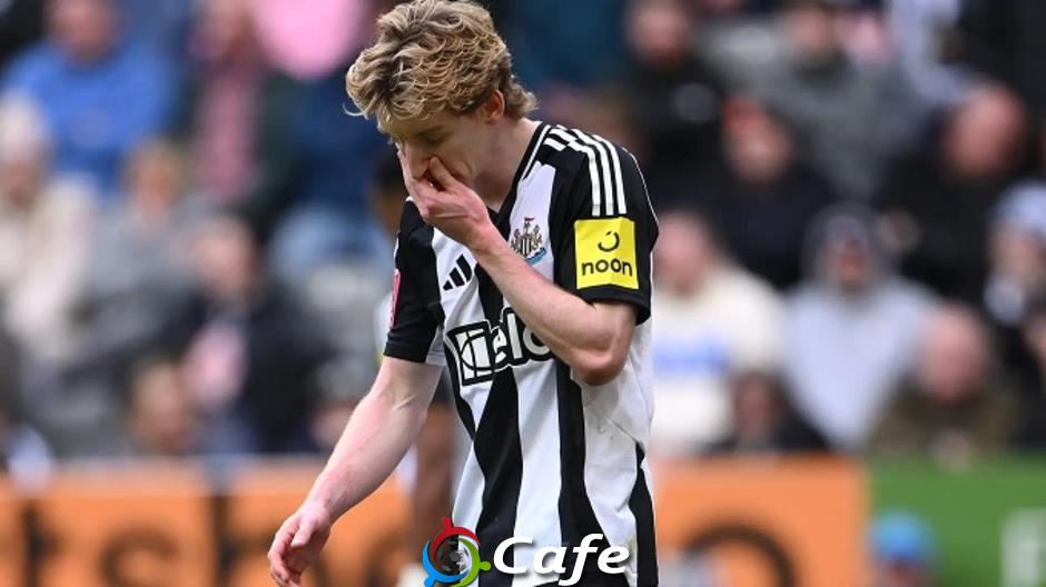 Newcastle méo mặt vì Anthony Gordon