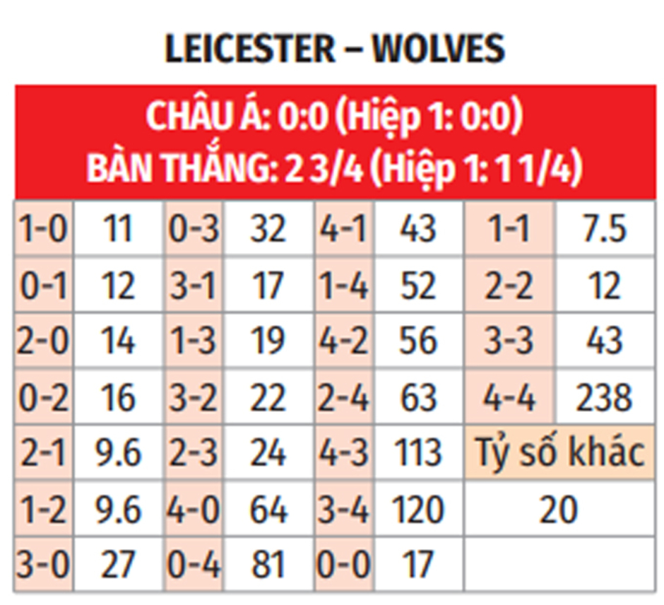 Nhận định bóng đá Leicester vs Wolves, 21h00 ngày 22/12: Thay tướng vẫn thế