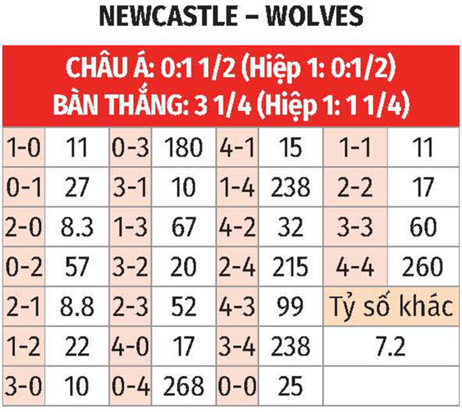 Nhận định bóng đá Newcastle vs Wolves, 02h30 ngày 16/1: Duy trì đà thăng hoa