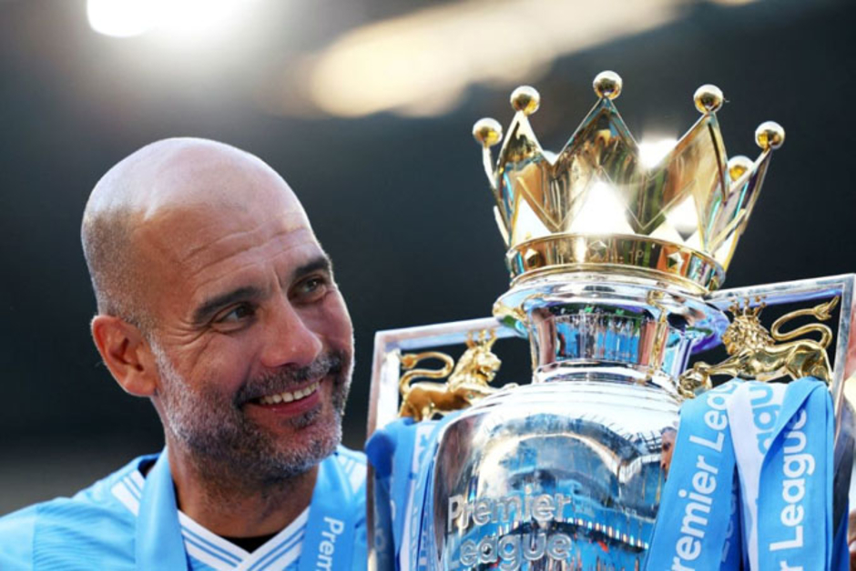 Pep Guardiola gia hạn hợp đồng với Man City đến 2027