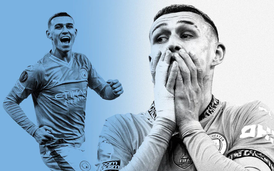 Phil Foden bết bát vì ốm đau, bệnh tật